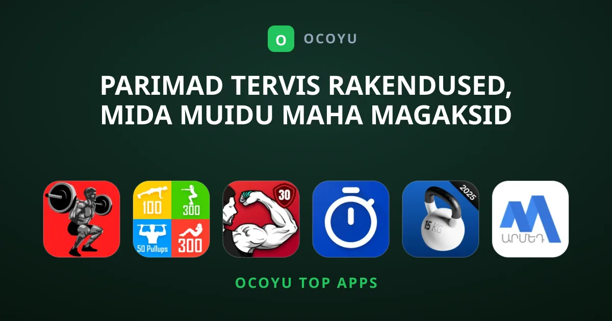 Parimad Tervis Rakendused, Mida Muidu Maha Magaksid